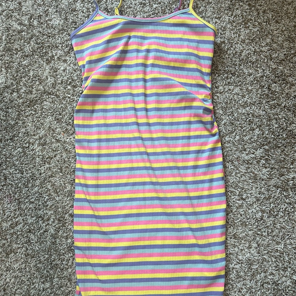 SHEIN MATERNITY Multicolor Striped Knit Top